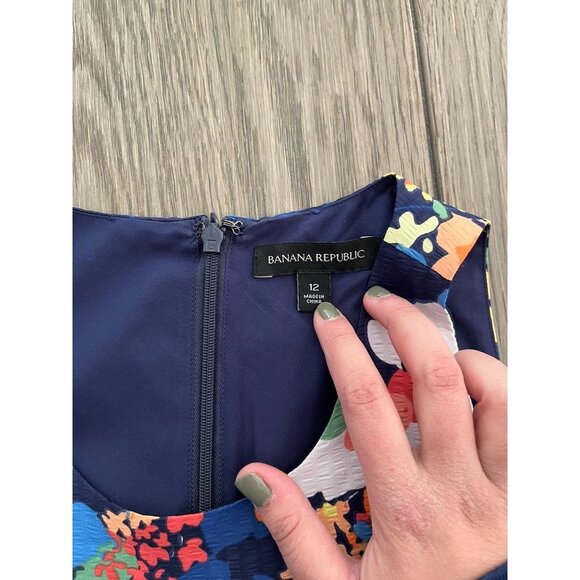 EUC Banana Republic Womens Floral Sleeveless Maxi Dress - Picture 6 of 9